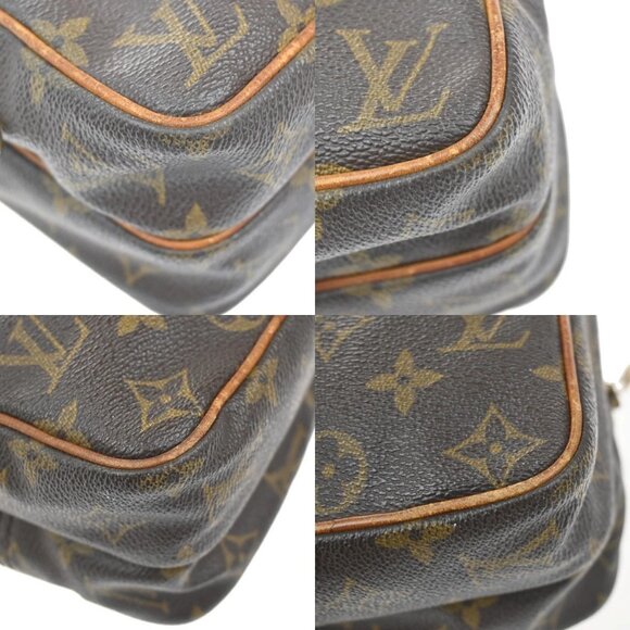 LOUIS VUITTON Mini Amazon Shoulder Bag Monogram Leather Brown - Picture 7 of 15